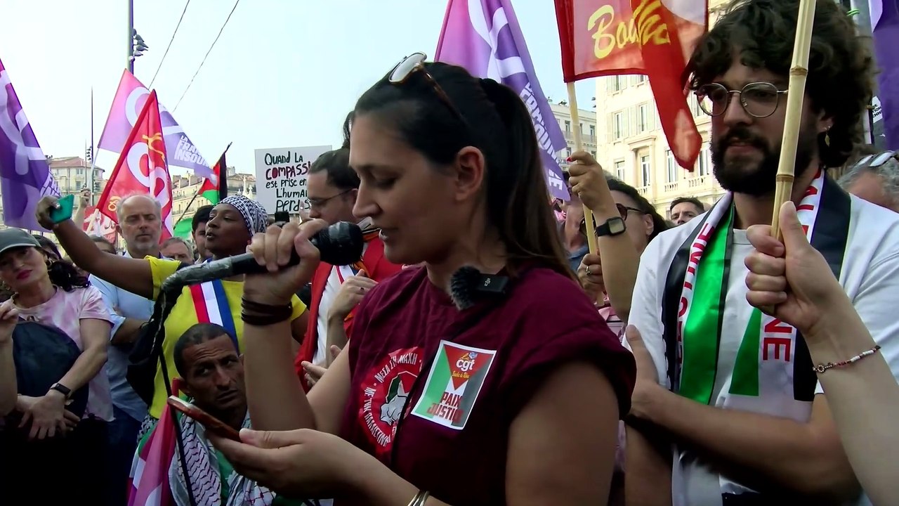 RASSEMBLEMENT GAZA MARSEILLE