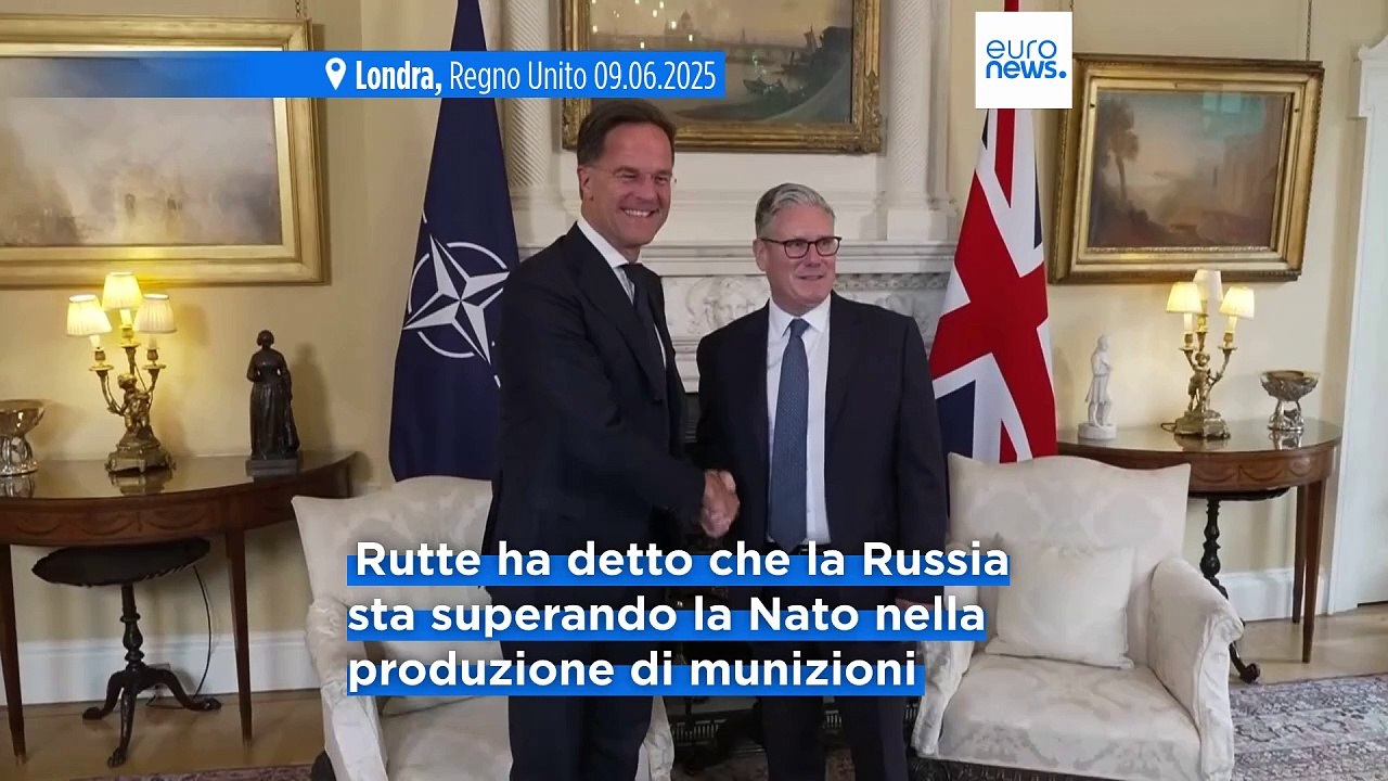 Nato, Rutte a Londra chiede un "salto di qualità" nella spesa per la difesa di fronte alla minaccia della Russia