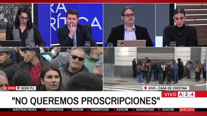 🔴DIRIGENTES DEL PERONISMO: "NO QUEREMOS PROSCRIPCIONES"