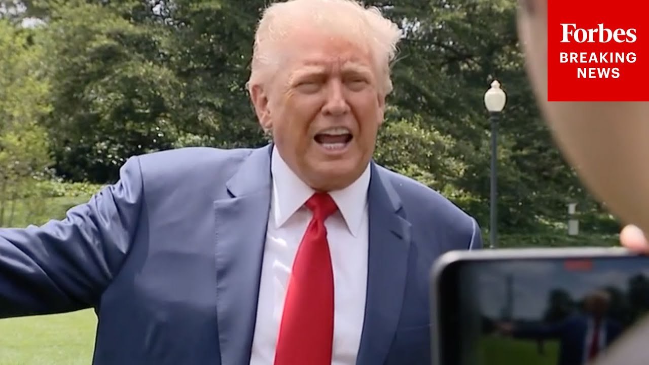 Trump Rips 'Incompetent' Gavin Newsom, Calls Anti-ICE L.A. Protesters 'Insurrectionists'