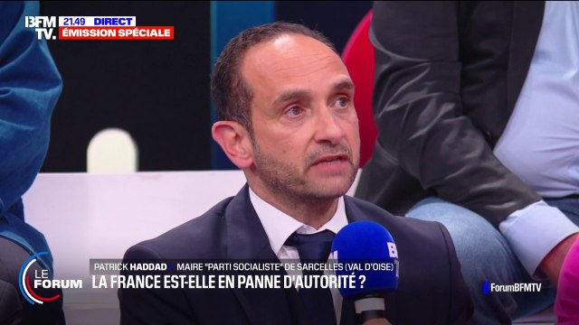 Panne d'autorité en France? On est à la limite de l'asphyxie parce qu'on est en manque de moyens , Patrick Haddad (maire PS de Sarcelles)
