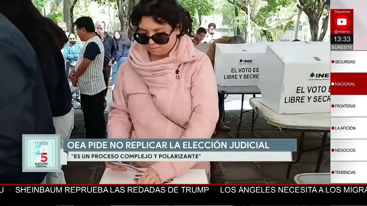 SRE niega validez a nota de la OEA sobre elección judicial