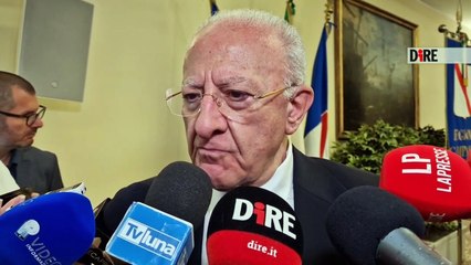 Napoli - LAVORO. DE LUCA: DA MAGGIORANZA NON CHIUSURA TOTALE, SENSIBILITÀ DIVERSE  (09.06.25)