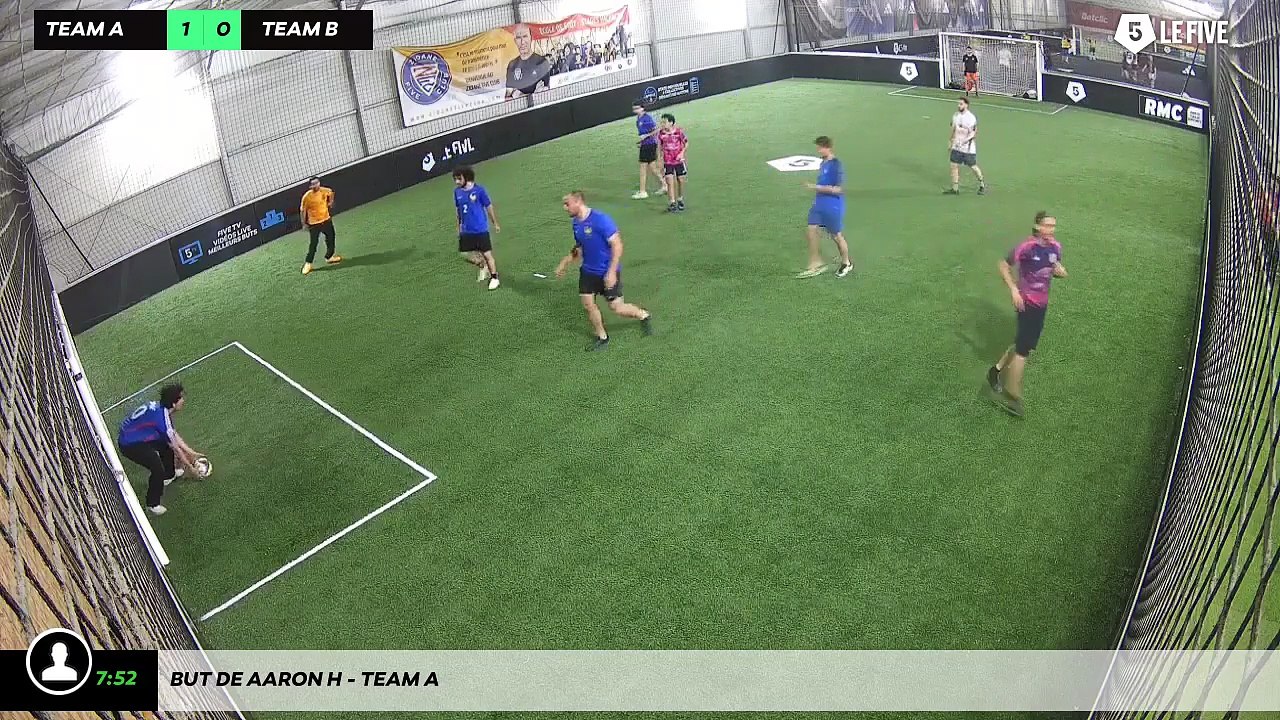 But de Aaron H - Team A