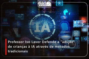 Professor Ivo Lavor Defende a “adição” de crianças à IA através de métodos tradicionais