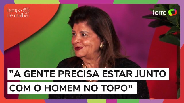 Luiza Trajano: 'não somos contra os homens. Queremos estar junto com eles para unir o Brasil