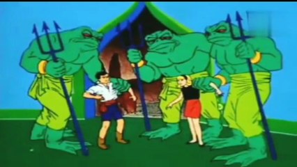 Shazzan en El mundo subterráneo - de Hanna & Barbera (1967-69)