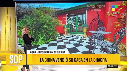 LA CHINA SUÁREZ VENDIÓ SU CASA EN LA CHACRA