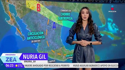 Se forma la tormenta tropical Barbara y la depresión Tropical Tres-E