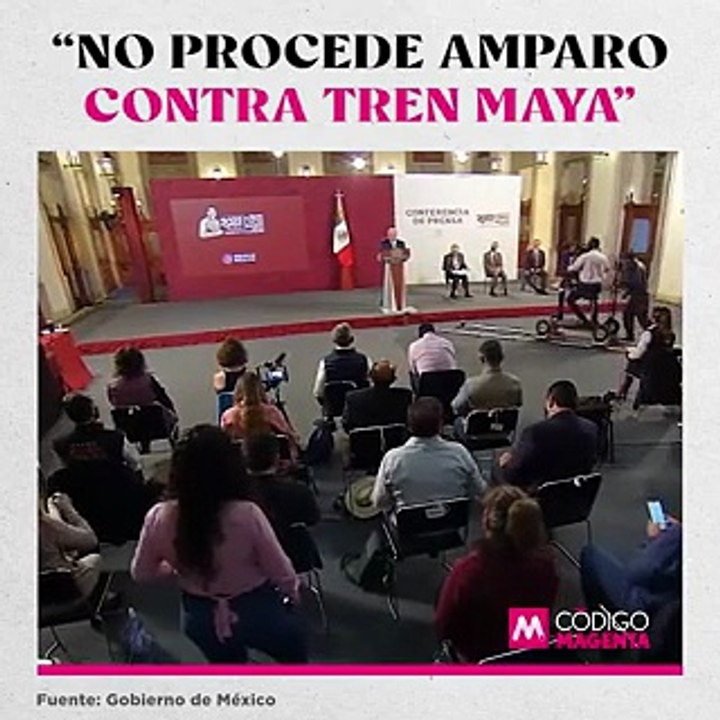 “No procede amparo contra Tren Maya”