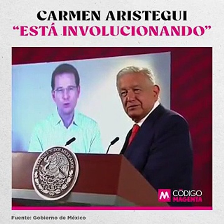 Carmen Aristegui “está involucionando”
