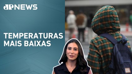 Semana começa com onda de frio no Centro-Sul