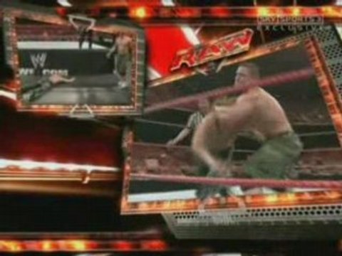 John Cena vs. Shawn Michaels, WM23 Rematch, RAW, Part 3.