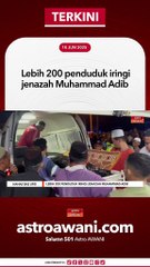 Lebih 200 penduduk iringi jenazah Muhammad Adib