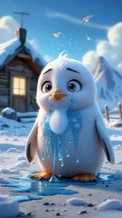 bird learning to fly