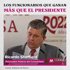 Los funcionarios que ganan más que el presidente