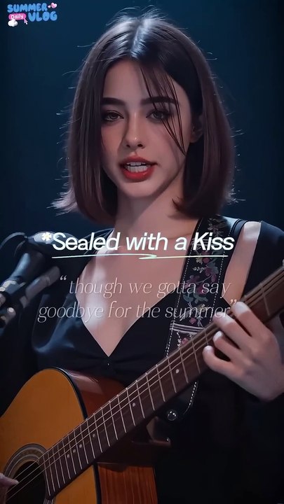 Sealed with a Kiss - Lyrics - Emily Linge englishsongs LyricsVideo NostalgicCovers AI_Music_Nova