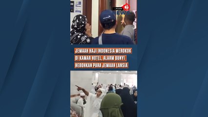 Jemaah Haji Indonesia Merokok di Kamar Hotel, Alarm Bunyi Hebohkan Para Jemaah Lansia