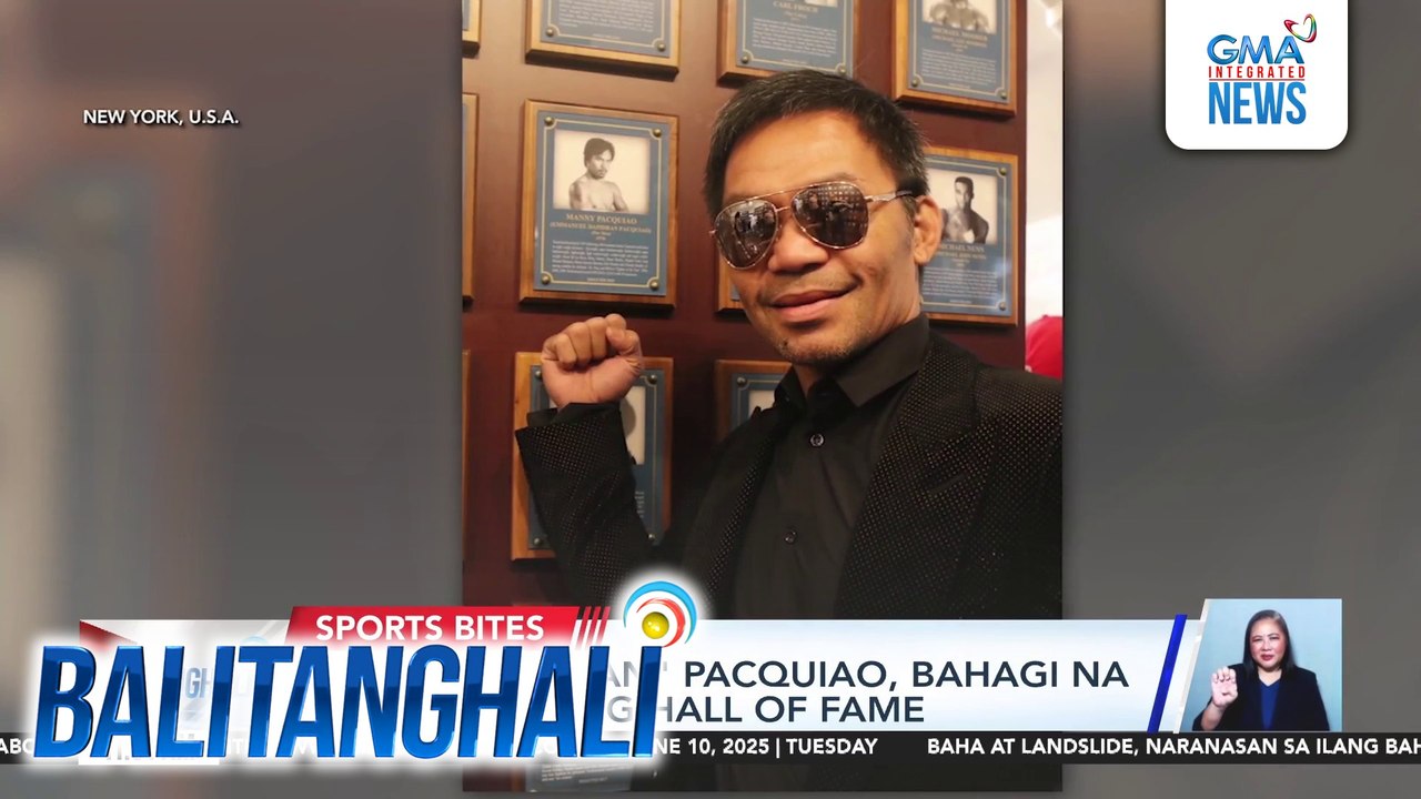 Manny "Pacman" Pacquiao, bahagi na ng Int'l Box...