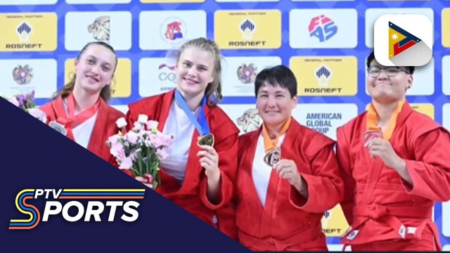 Pilipinas Sambo Team, nagwagi ng 2 bronze sa 2025 World Sambo Cup