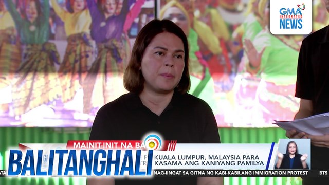 VPSD, bibiyahe pa-Kuala Lumpur, Malaysia para sa isang personal trip kasama ang kaniyang pamilya | Balitanghali