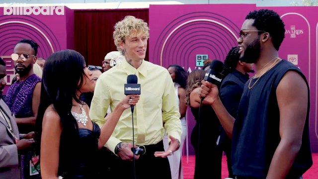 Machine Gun Kelly Talks Working With Lil Wayne on Alone In The Studio With My Gun, Has Two Albums Coming & More | BET Awards 2025