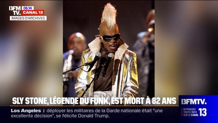 Sly Stone, la légende du funk et membre du groupe Sly and the Family Stone, est mort à 82 ans