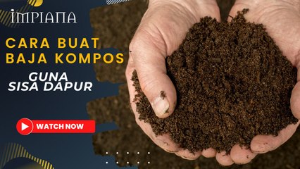 Cara Buat Baja Kompos Guna Sisa Dapur