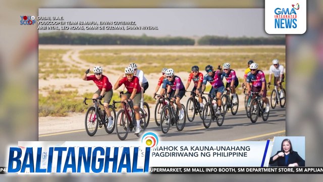 350 Filipino cyclists, lumahok sa kauna-unahang Kalayaan Ride para sa pagdiriwang ng Phl Independence Day | Balitanghali