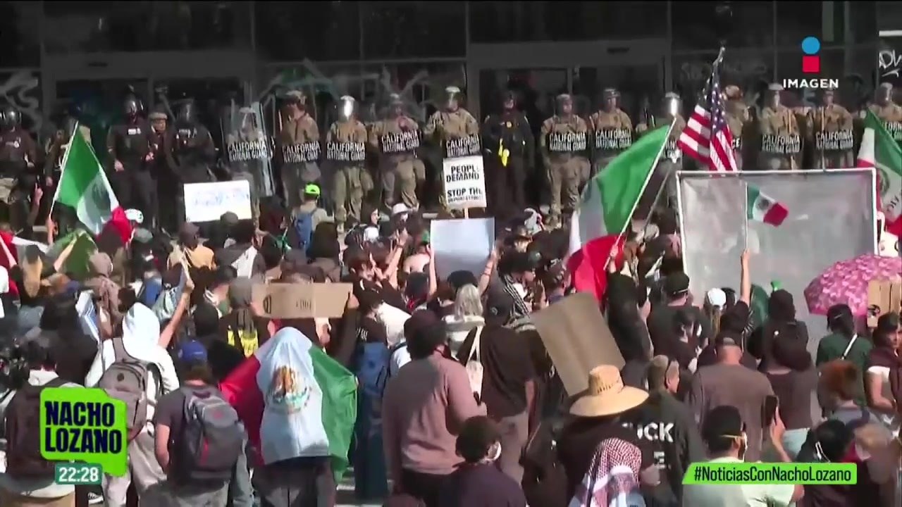 Donald Trump envió más tropas federales a las protestas en Los Ángeles