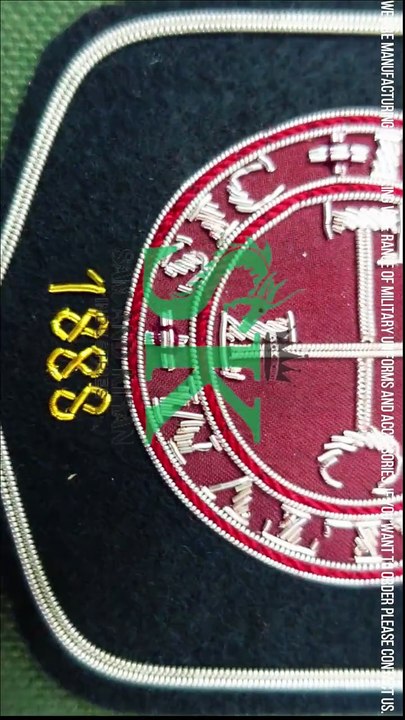 Factory Custom Embroidered Patches, Embroidered Woven Chest Badge, High Quality Embroidered Patches