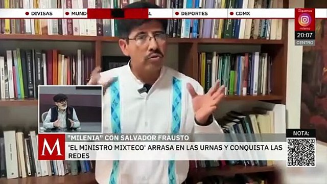 'El ministro mixteco' arrasa en las urnas y conquista las redes | MilenIA