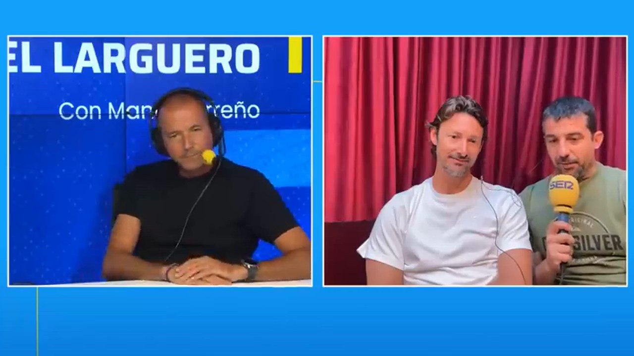 Entrevista a Juan Carlos Ferrero en El Larguero, entrenador de Alcaraz