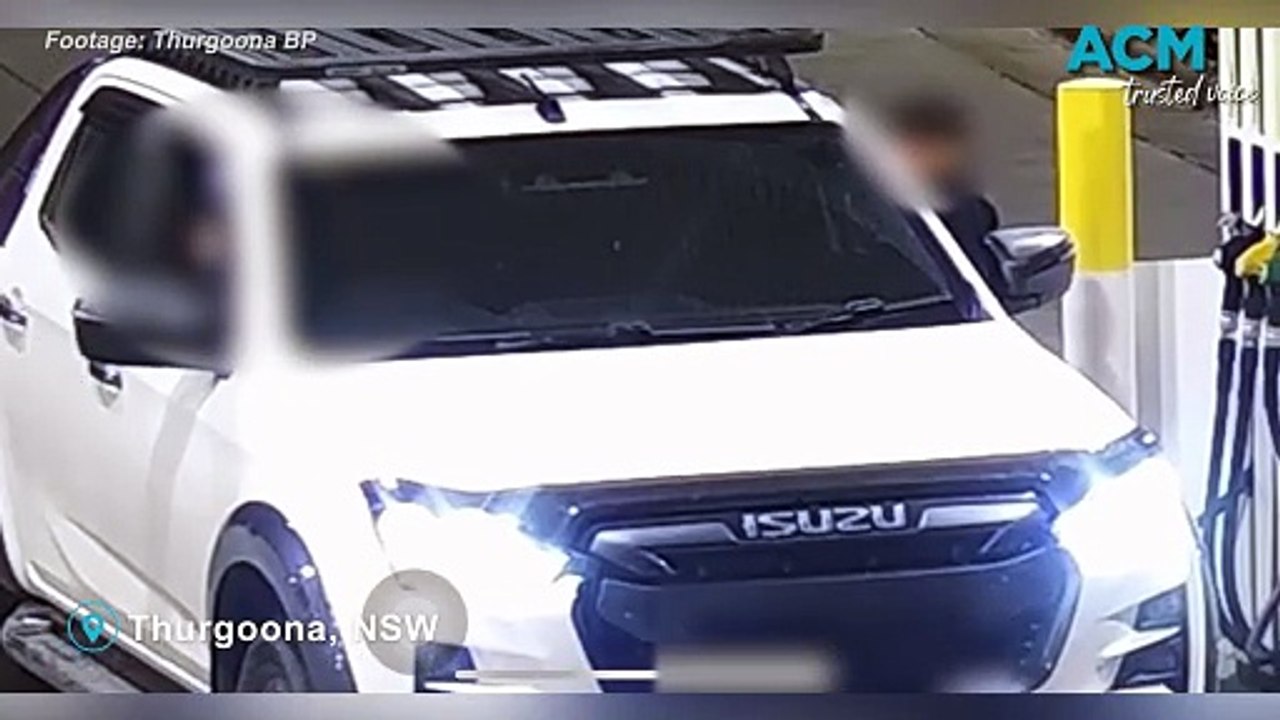 Youths in stolen car at Thurgoona BP before Jun...