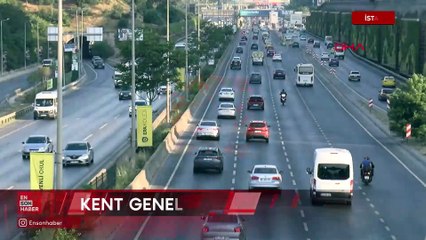 İstanbul’da Kurban Bayramı tatili sonrası trafikte yoğunluk yaşanıyor
