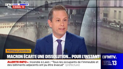 ÉDITO - Emmanuel Macron ne "souhaite pas" une nouvelle dissolution de l'Assemblée mais ne l'exclut pas totalement