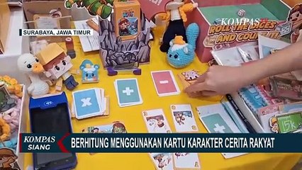 Cara Baru Belajar Berhitung dengan Kartu Karakter Cerita Rakyat