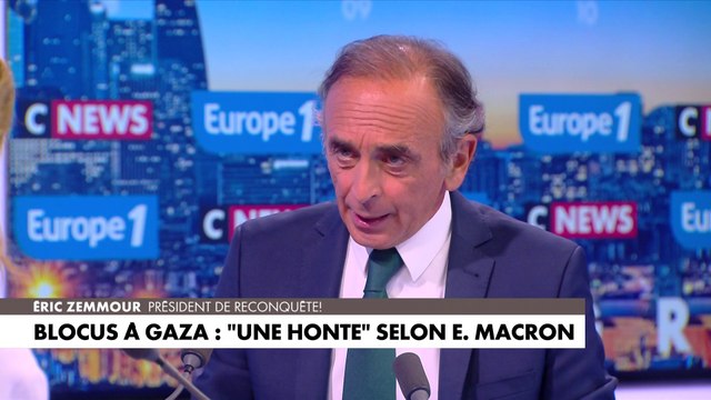 Pour Éric Zemmour, «il n’y a aucun génocide» à Gaza