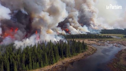Canada : les impressionnants panaches de fumée provoqués par les mégafeux