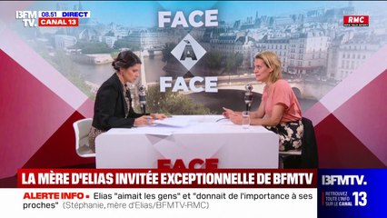 La mère d'Elias assure que les mots "machette" et "hachette" sont "très violents" et témoignent "d'une barbarie"