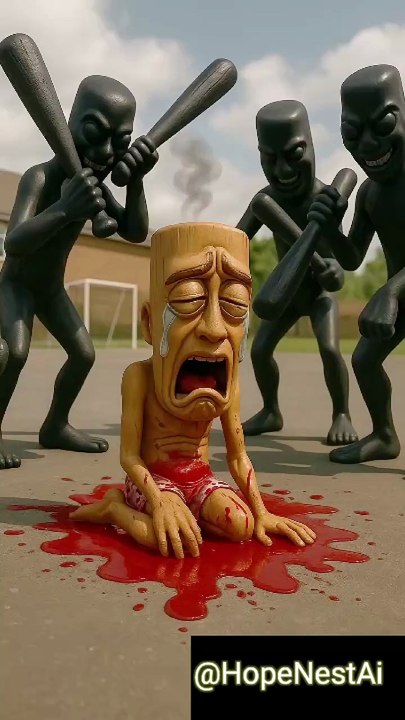 Tung Tung Sahur give their classmate a lesson, full story#brainrot #italy #shorts #tungtungtungsahur