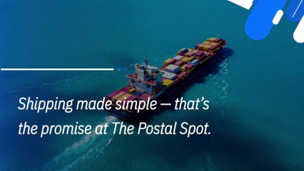 Your One-Stop Shipping Shop UPS at The Postal Spot