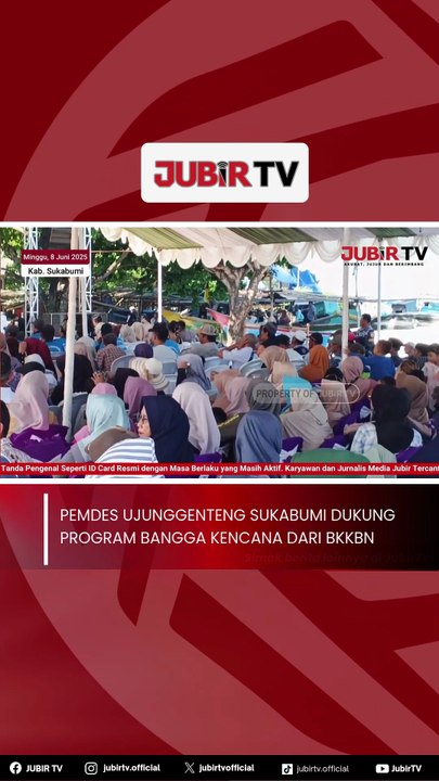 Pemdes Ujunggenteng Sukabumi Dukung Program Bangga Kencana dari BKKBN