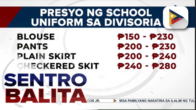 Ilang Pilipino, maagang namili ng school supplies para sa pagbubukas ng klase sa June 16; DTI, nagbabala vs. nananamantala ng presyo ng school supplies