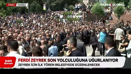 Ferdi Zeyrek son yolculuğuna uğurlanıyor