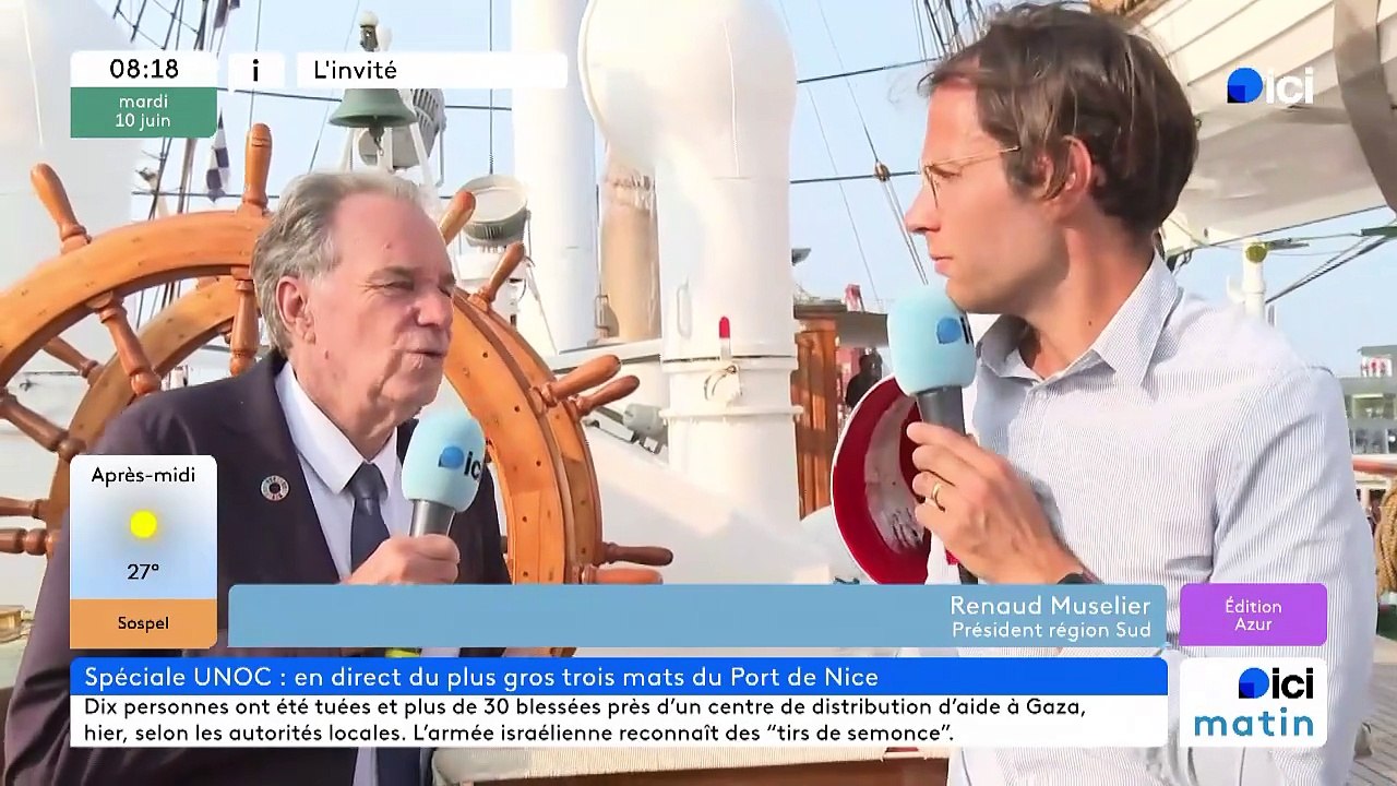 SPECIAL UNOC - Renaud Muselier, Président de la Région Sud