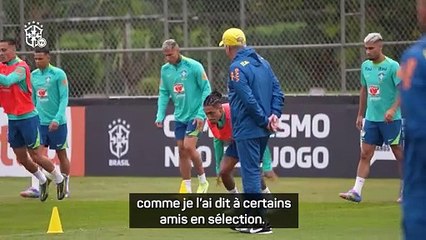 Antony : "Honoré de travailler avec Ancelotti"