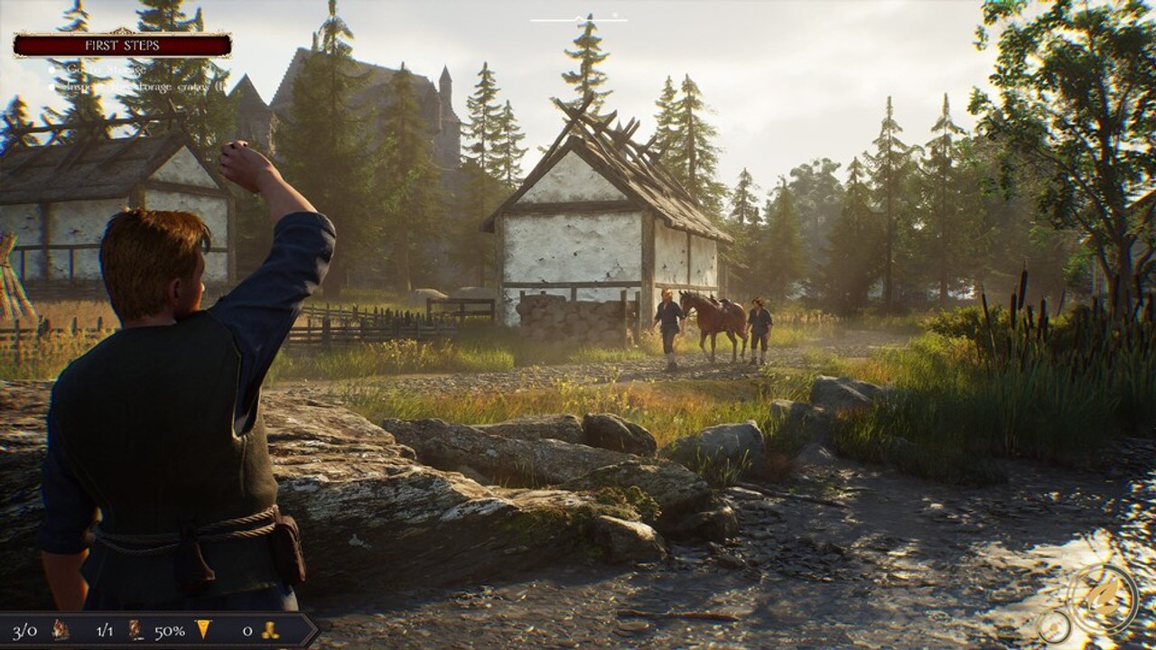 Medieval Dynasty bekommt bald Konkurrenz: In Noble Legacy baut ihr eure eigene Mittelalter-Stadt auf