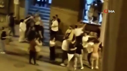 Çeşme'de ilginç olay: Kavgada genç çalışanın burnunu ısırarak kopardı!
