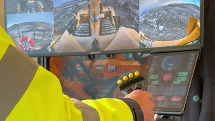 Steer Remote Control - Caterpillar D8 dozer